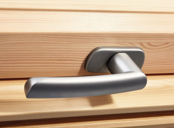 Standardgriff in Silber für Baureihe R6 oder R8 H-1